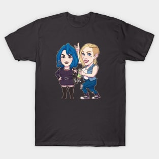 Cartoon Babes by Chris Fillhart T-Shirt